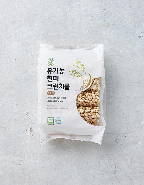 [올리]  유기농 현미 크런치롤