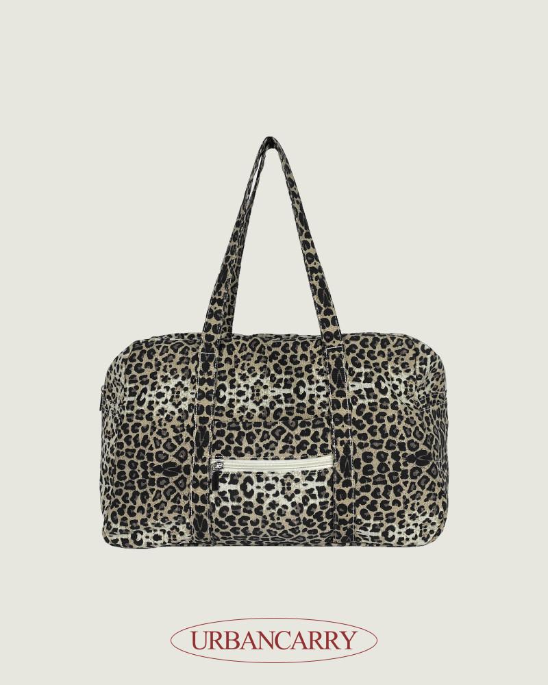 호피 레오파드 수납가방 빅숄더백 여행가방 보스턴백 텀블러가방