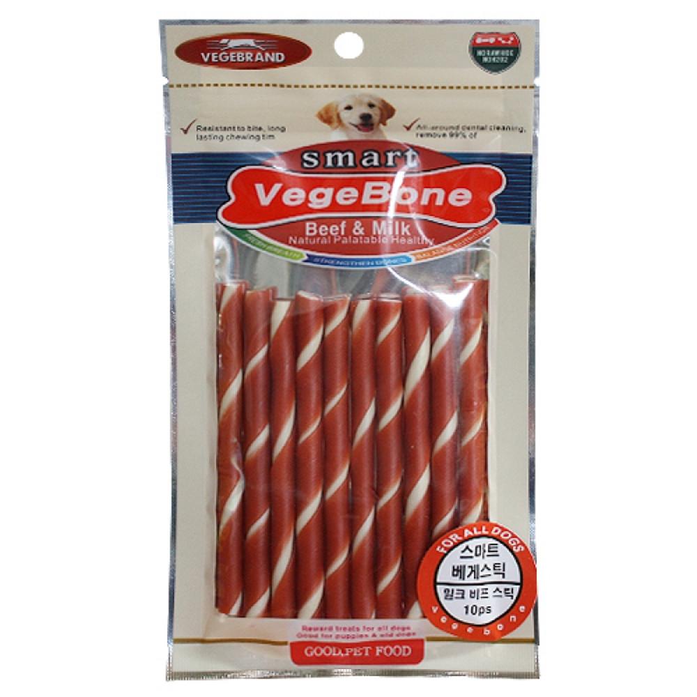 스마트 베게스틱 밀크비프 10P