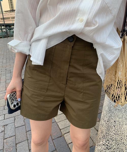 Khan short pants (2color)