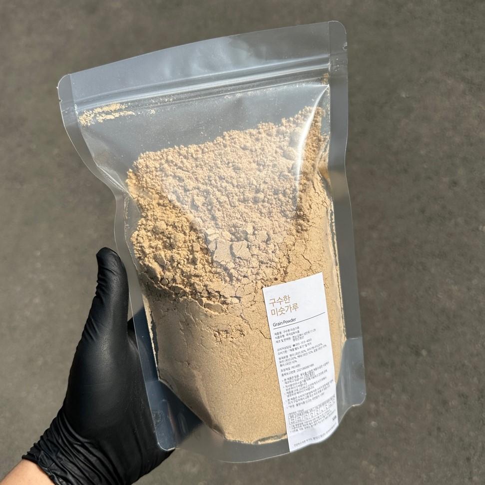 방앗간청년 압력으로 쪄서 볶은 구수한 미숫가루 500g