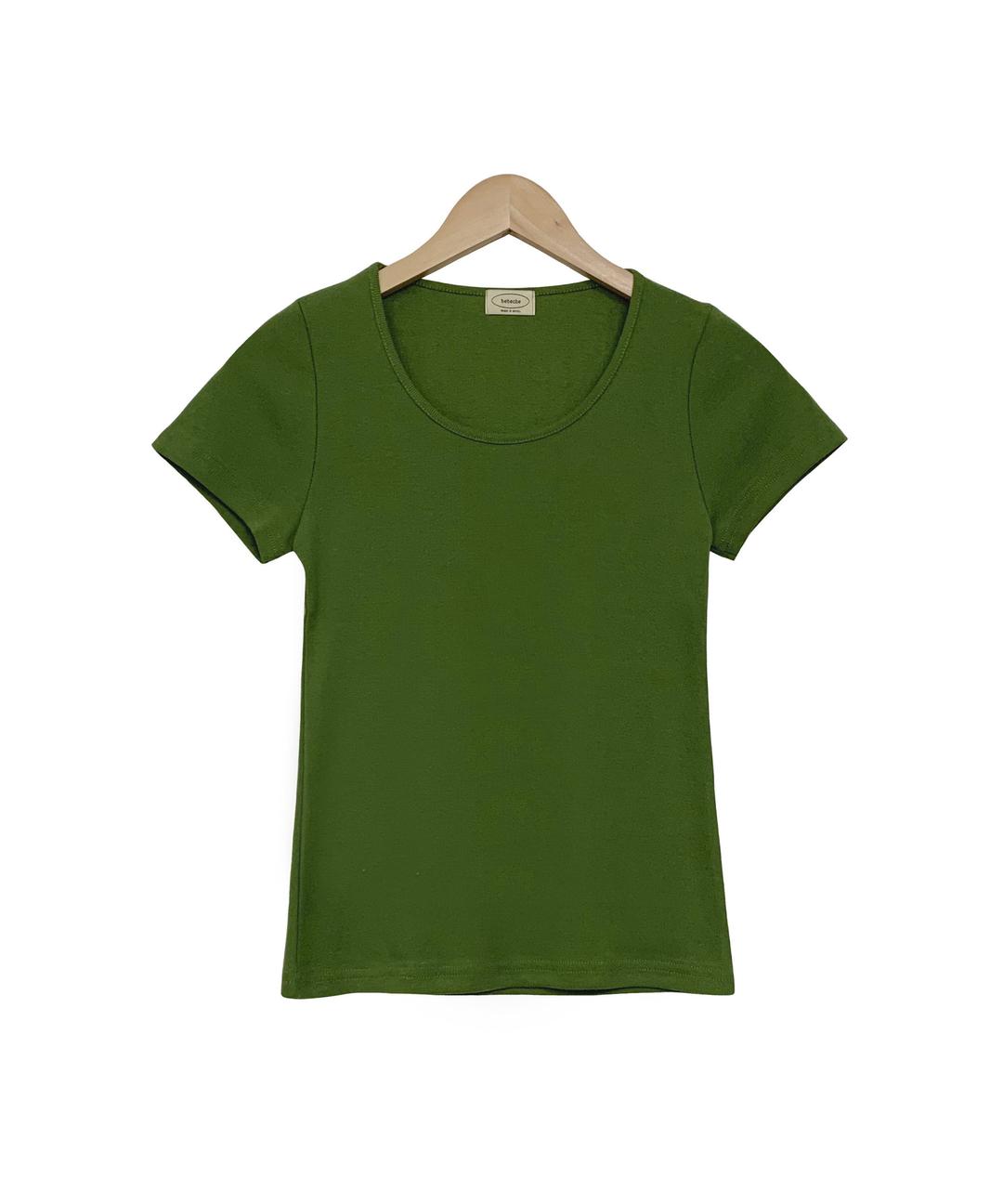 베베체 bmade✿( 반팔ver. / 13colors-! ) 소프티 유넥라운드이너반팔티t