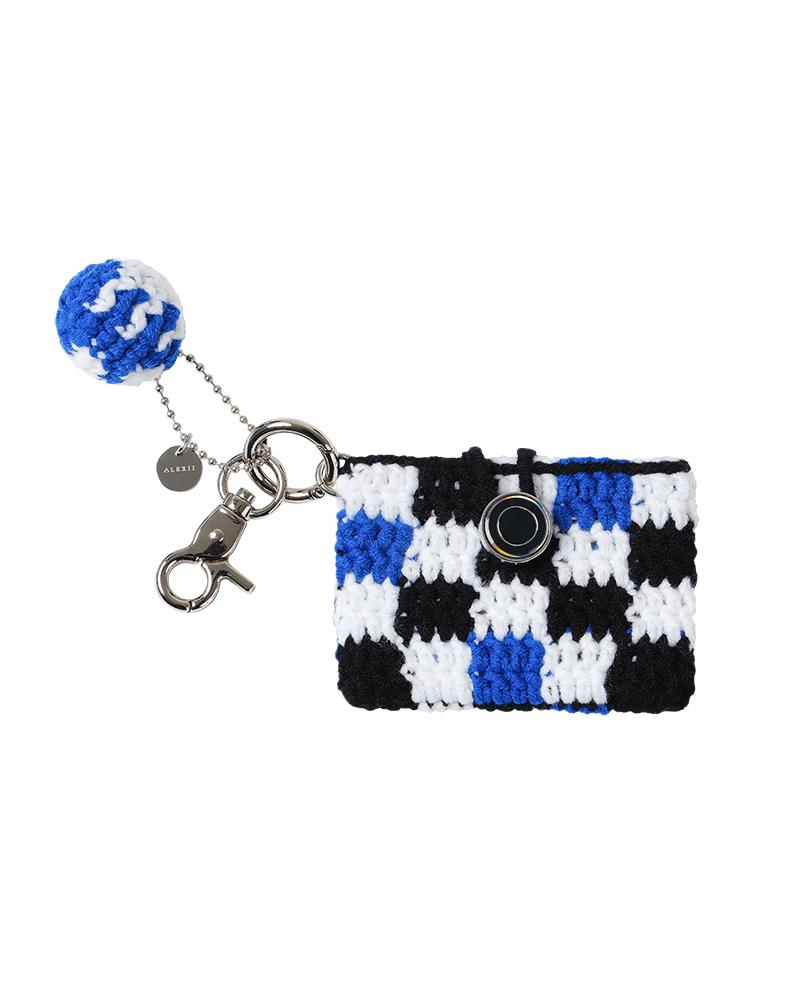 [ALEXII] EARTH CARD CASE BLUE