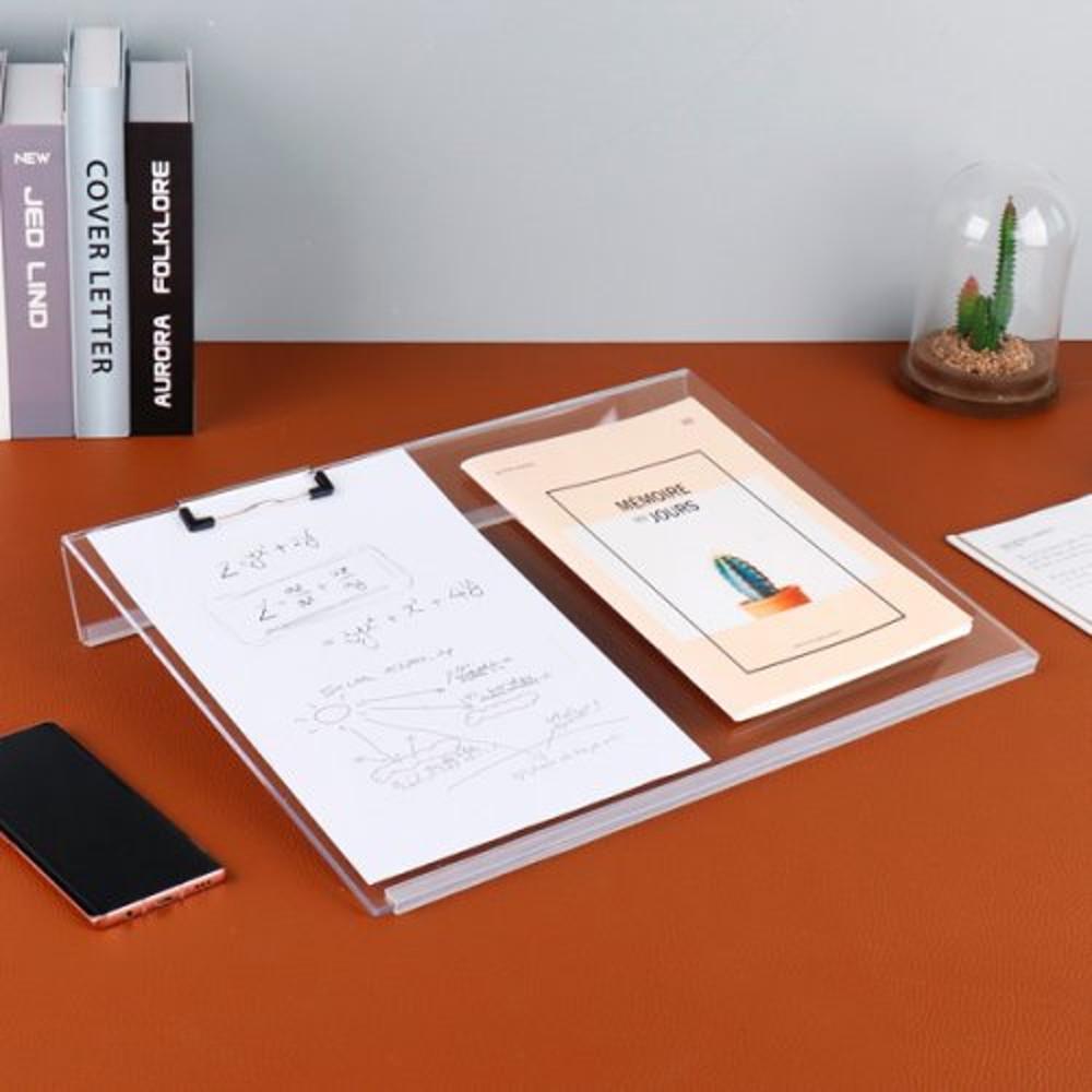 와이드 필기용 클립보드 인강용 공시생 독서대 드로잉