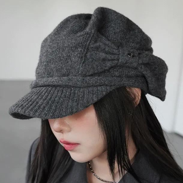 세이니 리본 니트캡