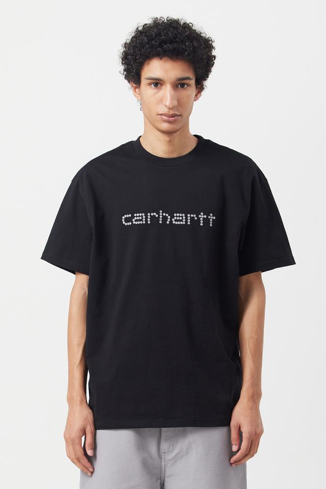 S/S RIVET SCRIPT T-SHIRT