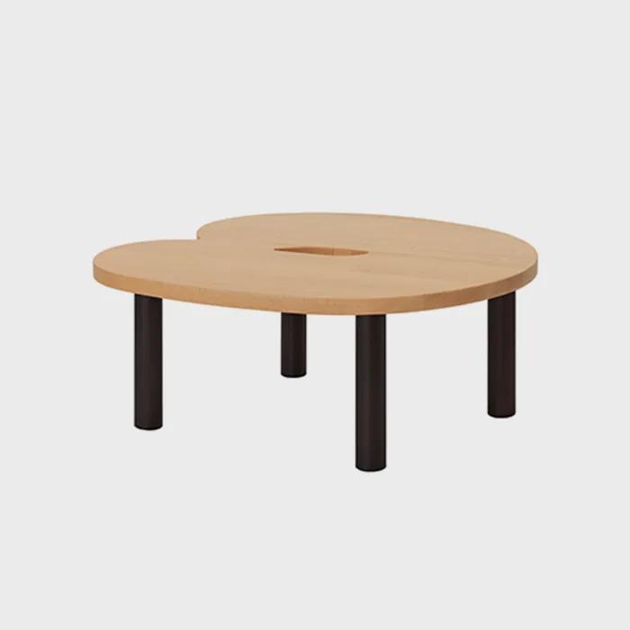 [HEM] Worm Coffee Table Round, 비치, 브라운 (31379) 예약주문