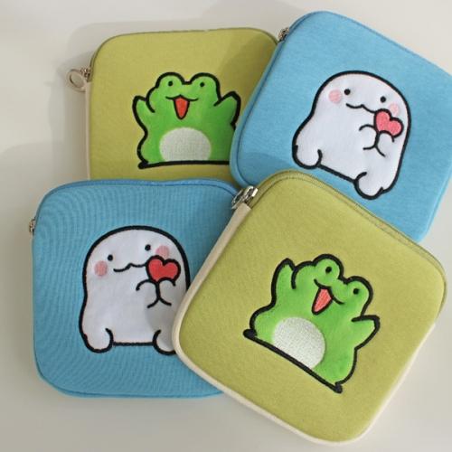 익명깨꾹 보들보들 사각파우치