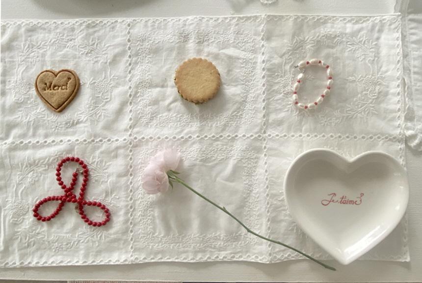 레이스 긴 매트