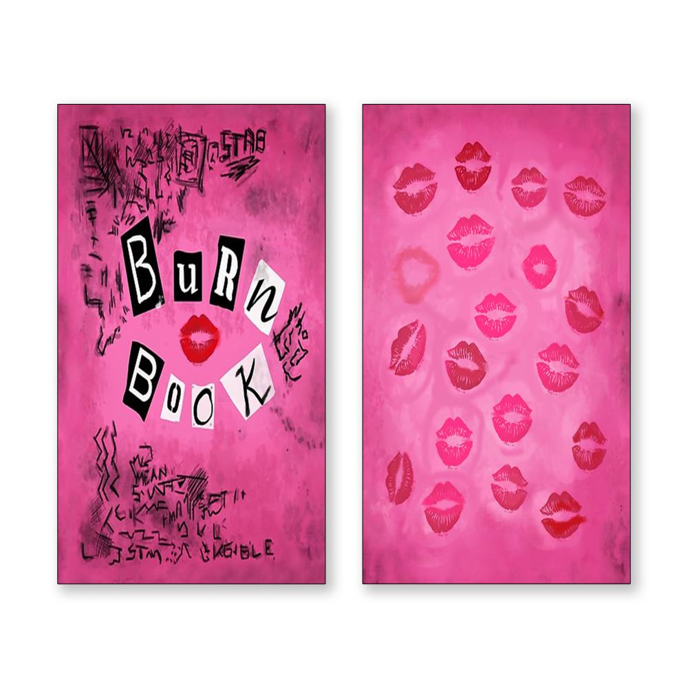 번북 키치 육공다이어리 속지 세트 (A6, Mean Girls, 2004 BURN BOOK DIARY)