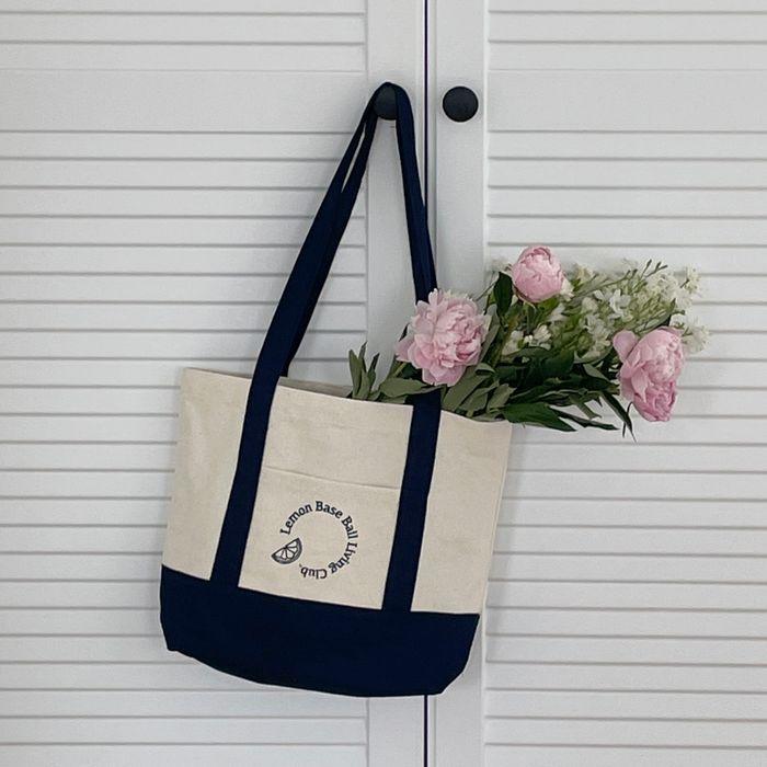 LBB Round Logo Canvas Bag