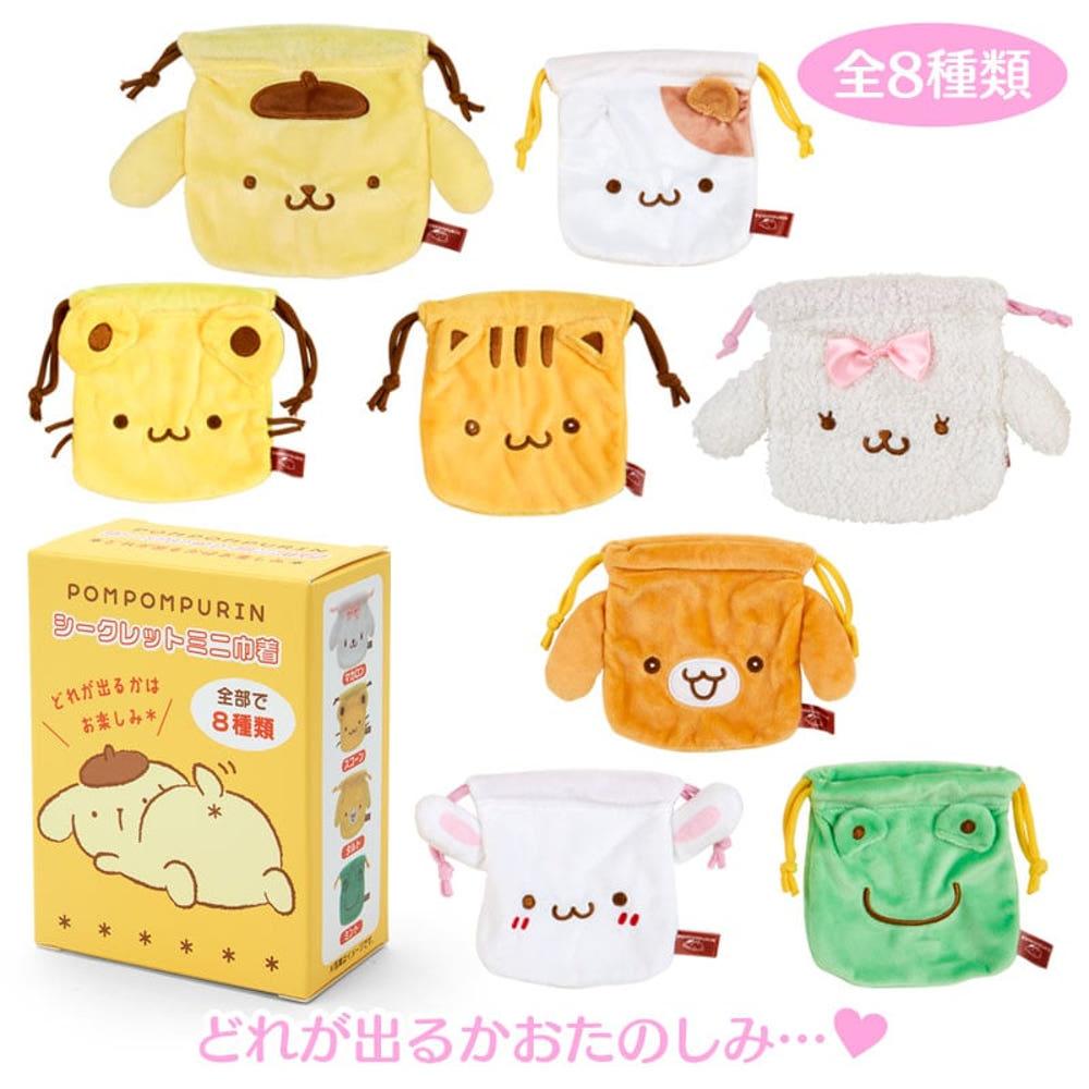 산리오 폼폼푸린 오시리 푸리푸리 푸린 시리즈 시크릿 미니 파우치