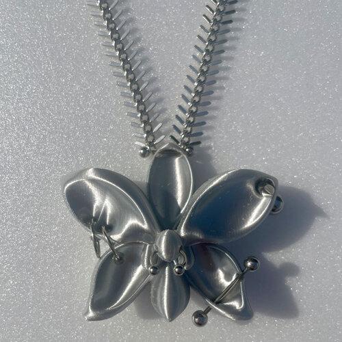 ORCHID NECKLACE 🌸