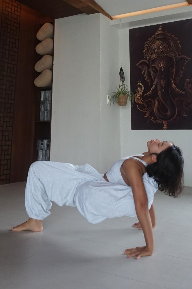 Nirlamba solid pants [ melange ]  *basic line