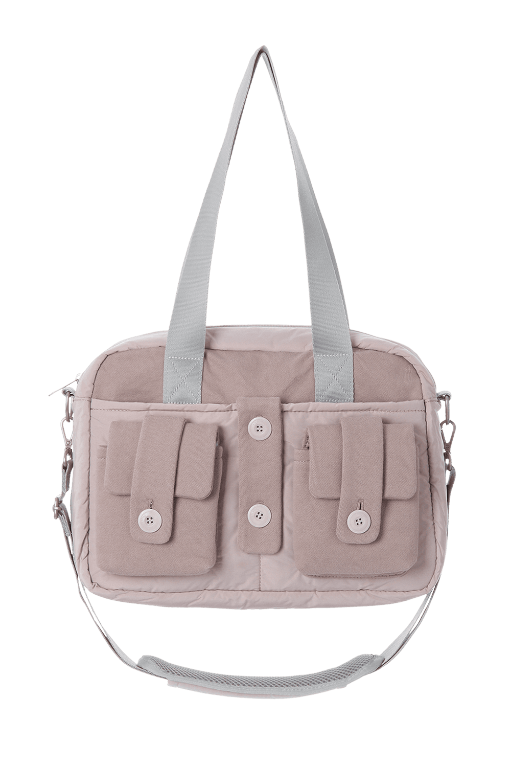 BUTTON POCKET BAG_PINK
