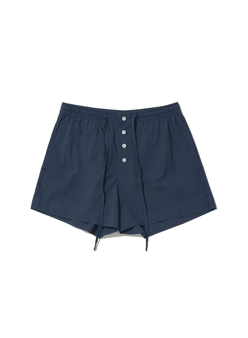[WOMEN] PWC BUTTON POINTED TRUNK SHORTS_NAVY