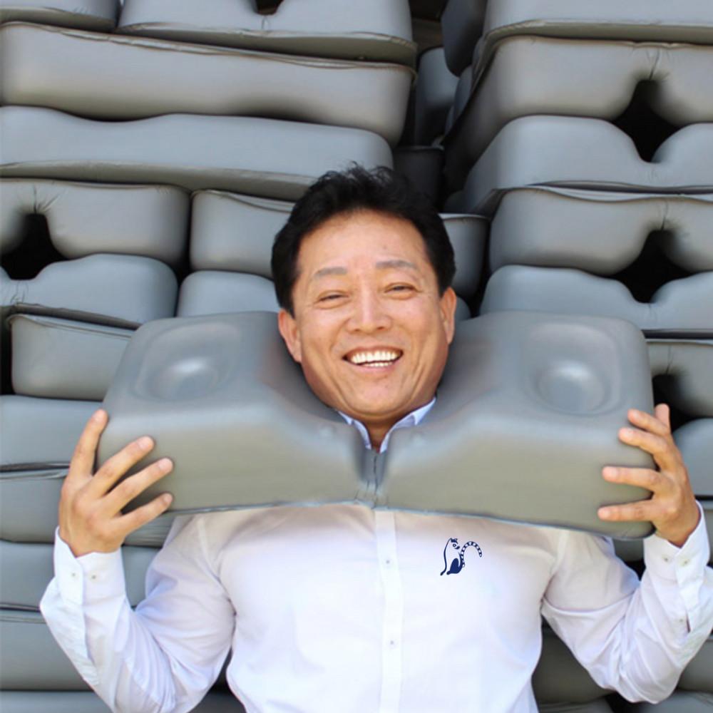 젠틀리머 경추베개 기능성숙면 목편한 낮은메모리 옆잠베개 엎드려잠가능 1분 세척건조