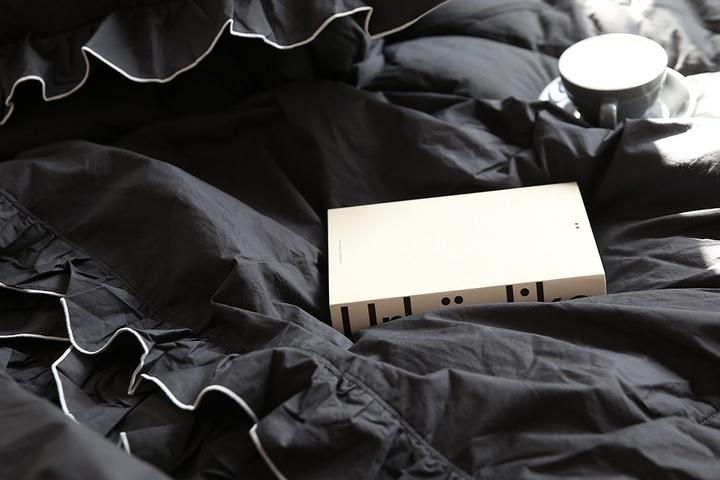 주문제작 고밀도 코튼 프릴 차렵 베딩세트