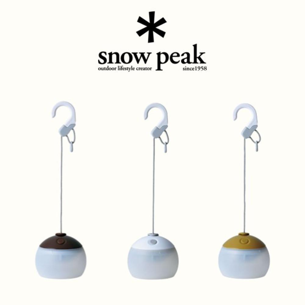 [해외] 스노우피크 미니 캠핑 호즈키랜턴 호박랜턴 무드등 ES-070