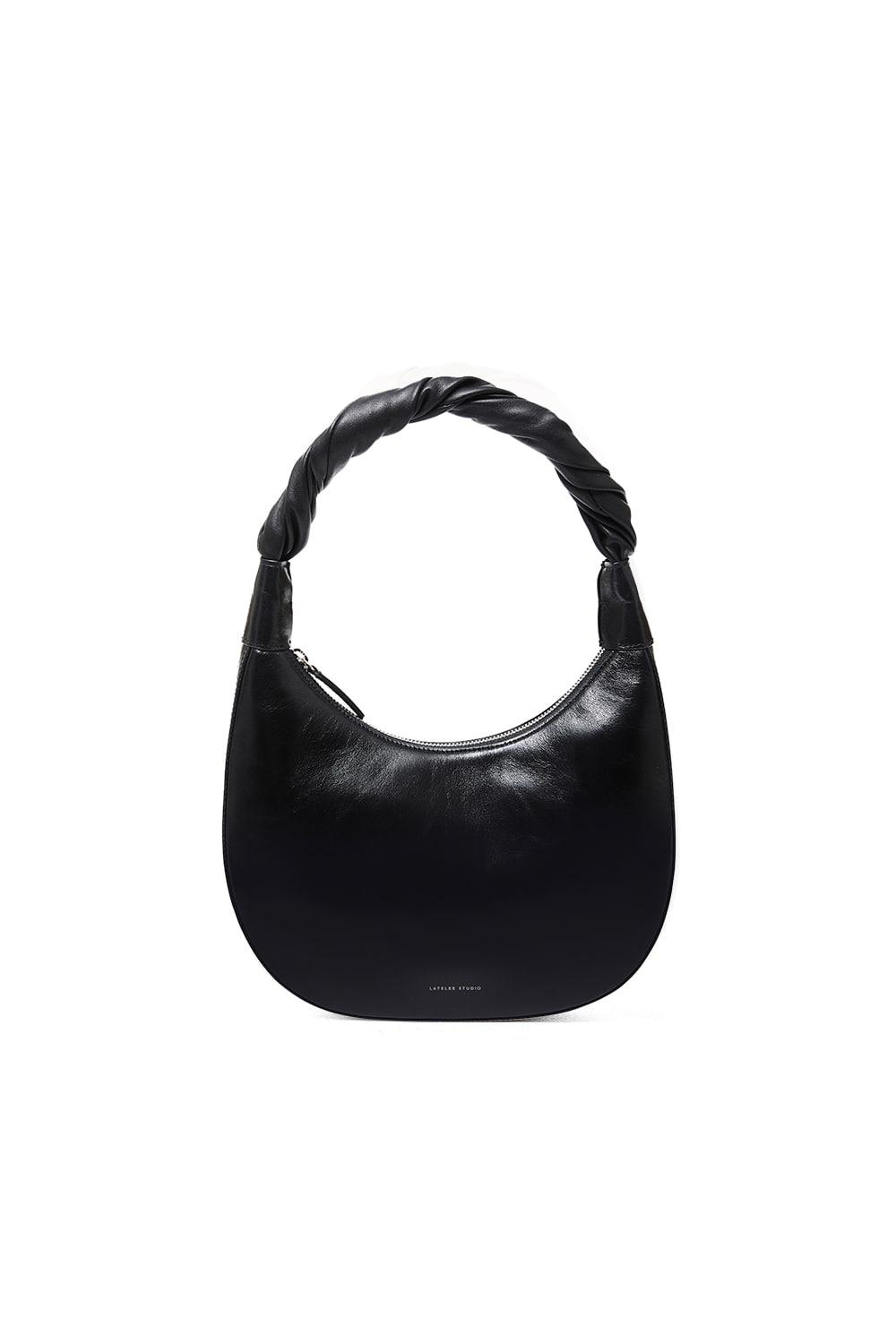 PRETZEL / Creased Black