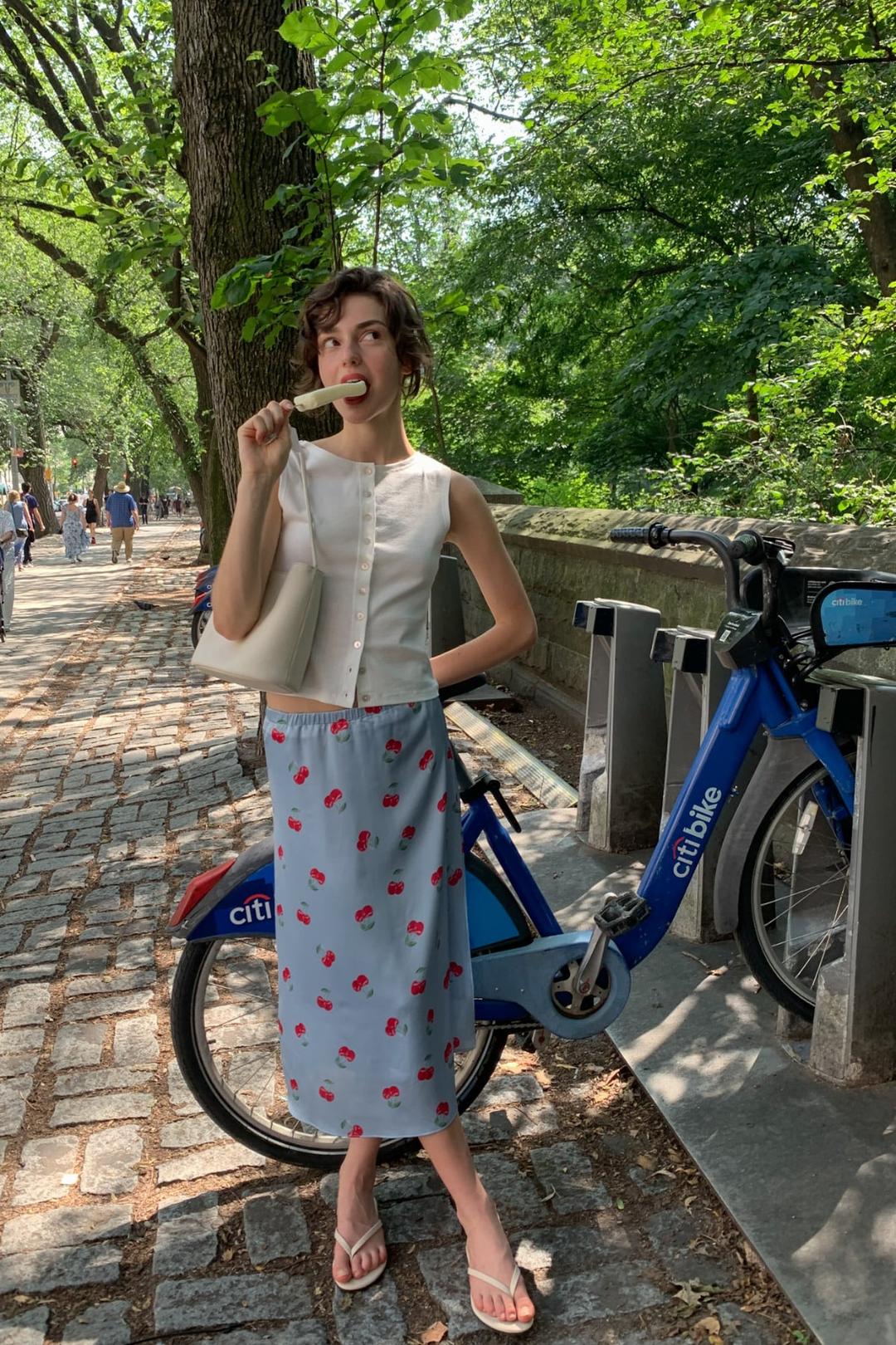 Eileen Skirt [Fabric by And Brush]