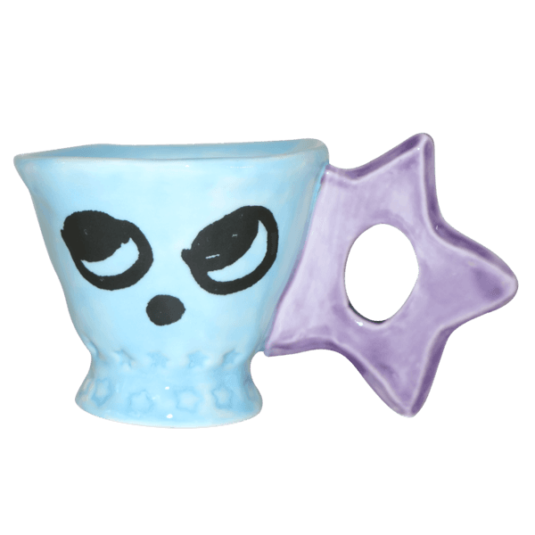 CUTE EYE STAR CUP(BLUE)