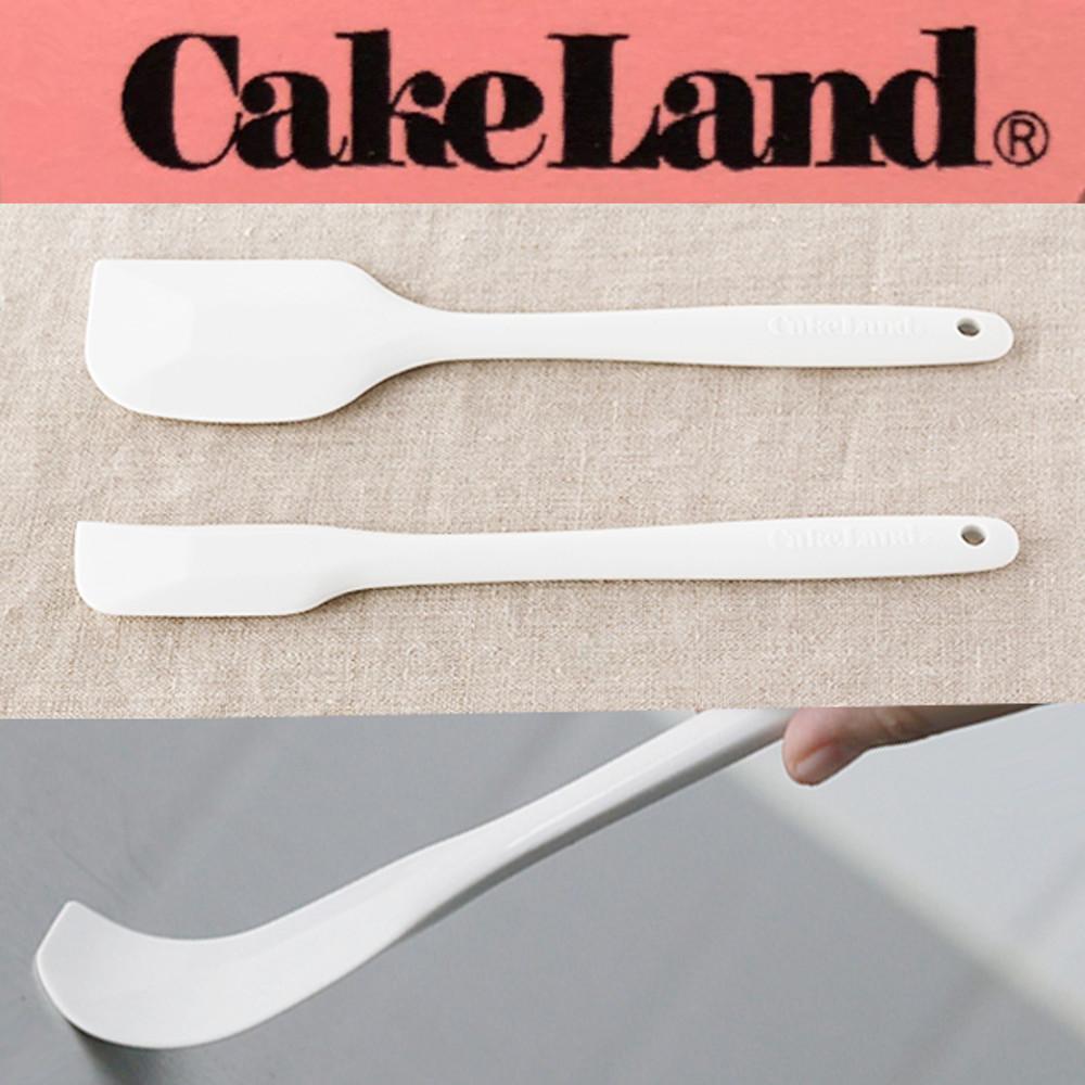 케이크랜드 실리콘 일체형 스파츌라 알뜰 이유식 주걱