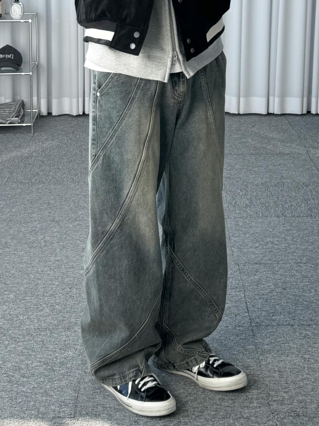 466 twist wide denim (3color)