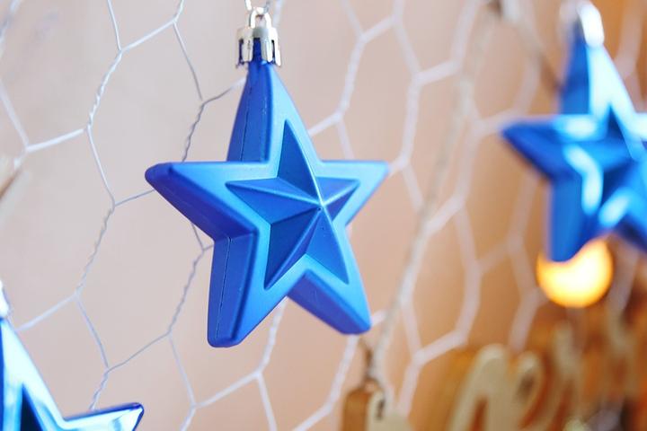 오너먼트 별장식세트 6입