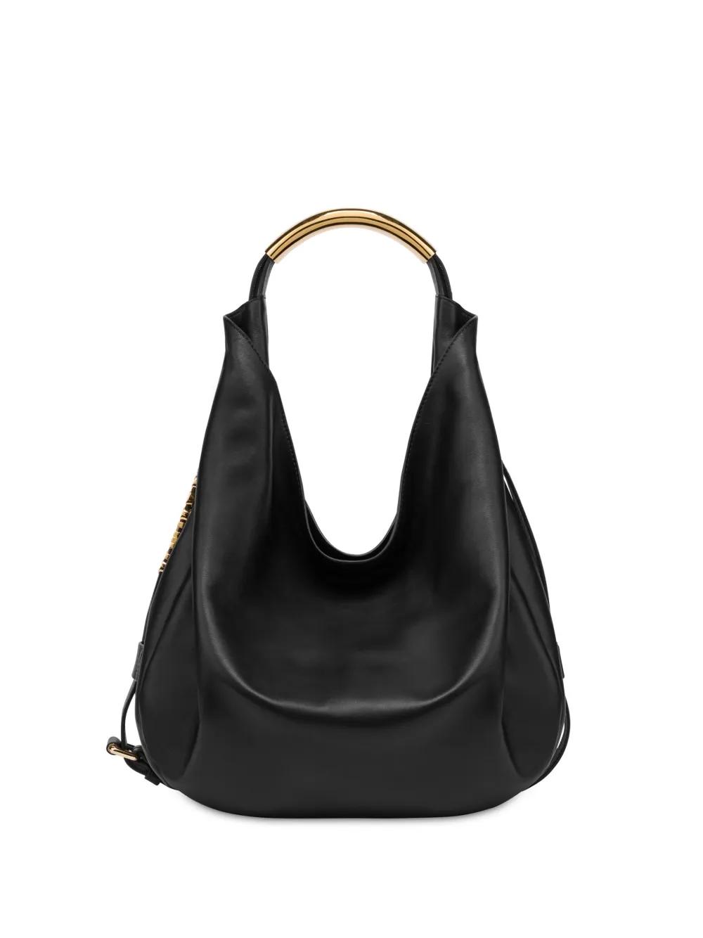 Moschino 핸들 미 가죽 숄더 백 | 블랙 | FARFETCH KR