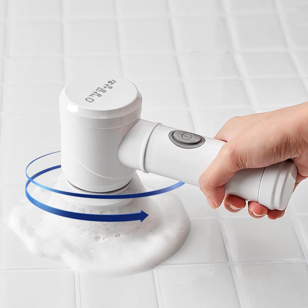 화장실청소솔 욕실청소 도구 전동 바닥 틈새 솔