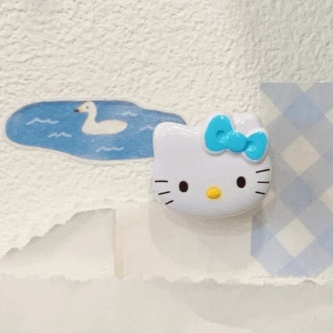 헬로키티 페이스 압핀 세트