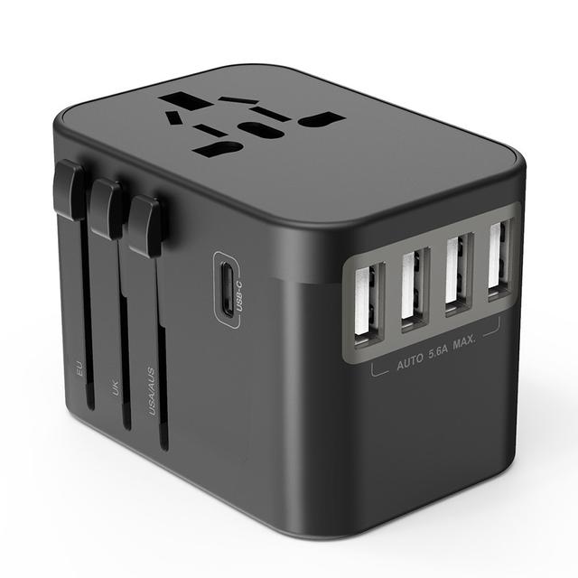 여행용 멀티어댑터 USB 5포트 5.6A 고속충전