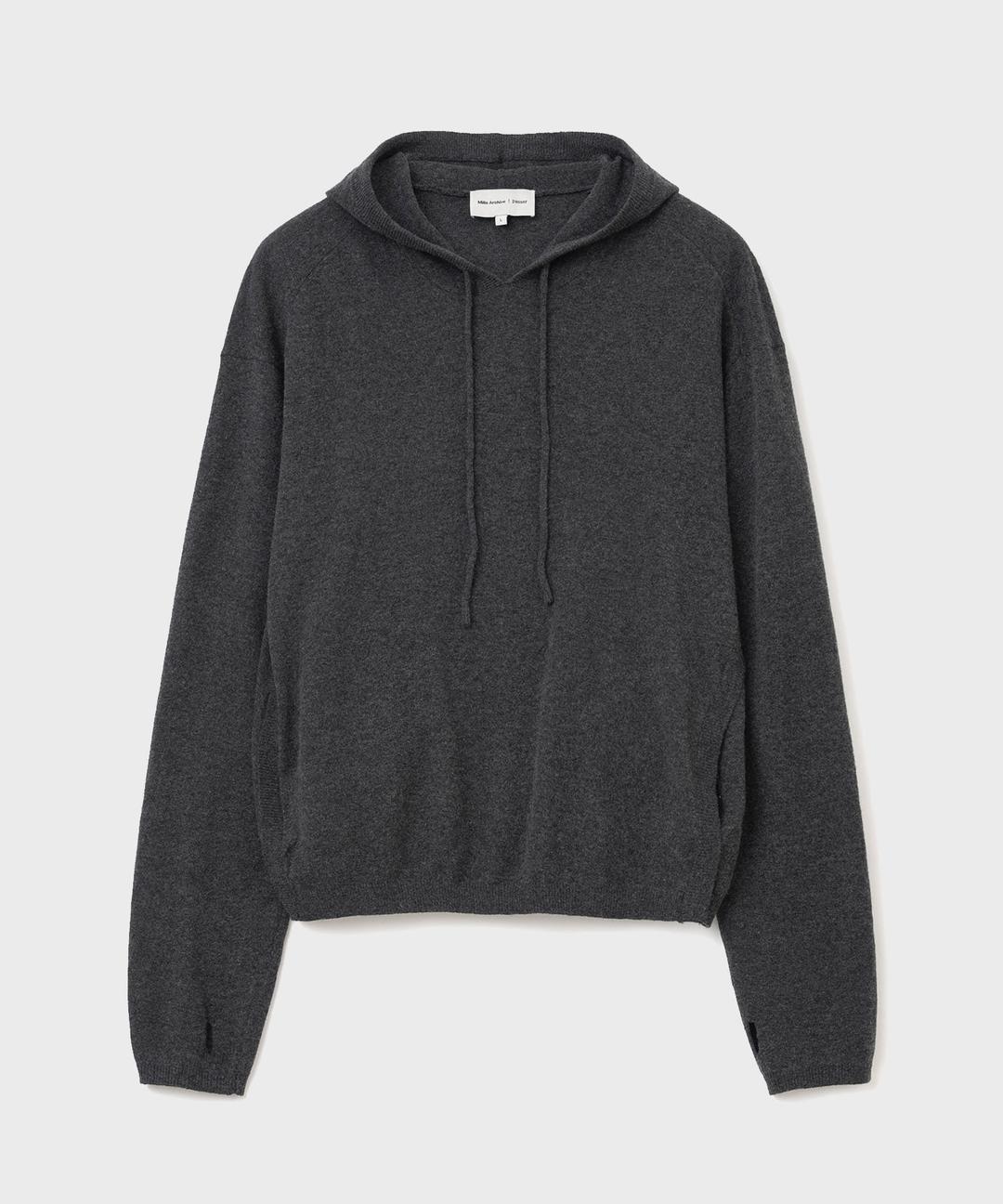 Reve Knit Hoodie MELANGE GREY (with. MILLO ARCHIVE)