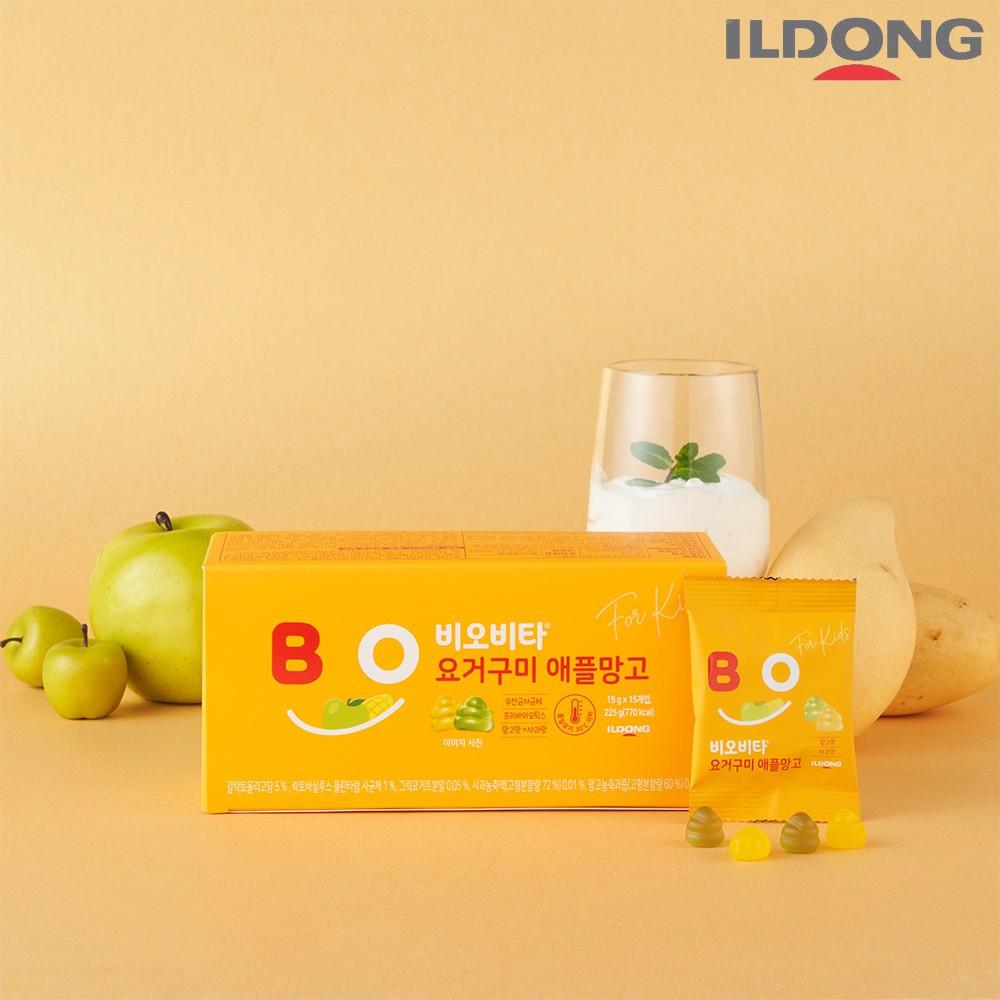 [일동제약]비오비타 요거구미 애플망고(15개입)x1박스