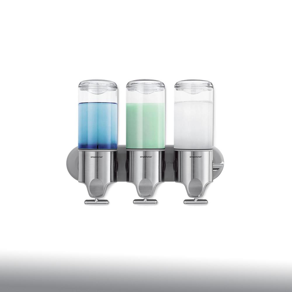 심플휴먼 샴푸 디스펜서 샤워 펌프 싱글 트리플 펌프