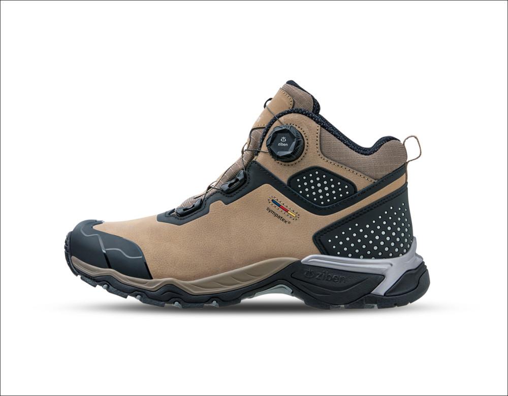 지벤등산화 ZB-2303 누벅가죽 심파텍스 적용된 아웃도어 등산화 zb2303