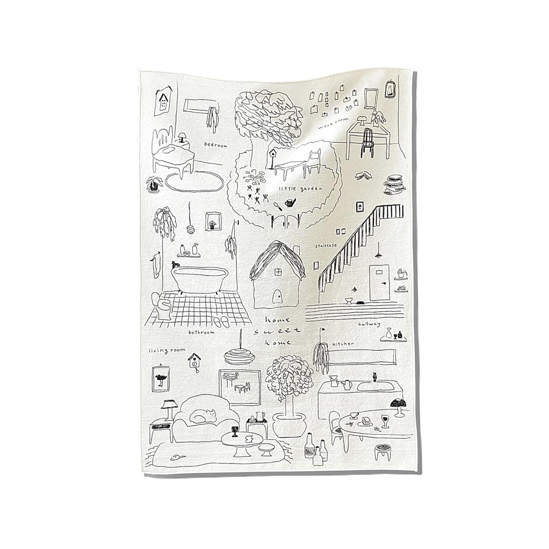 홈 스윗 홈  fabric poster