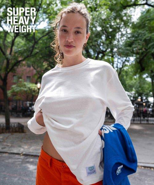Super Heavyweight Blank L/S T-Shirt White