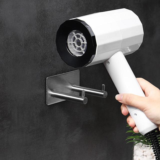 드라이기 거치대 헤어드라이어 걸이 고데기 홀더 수납