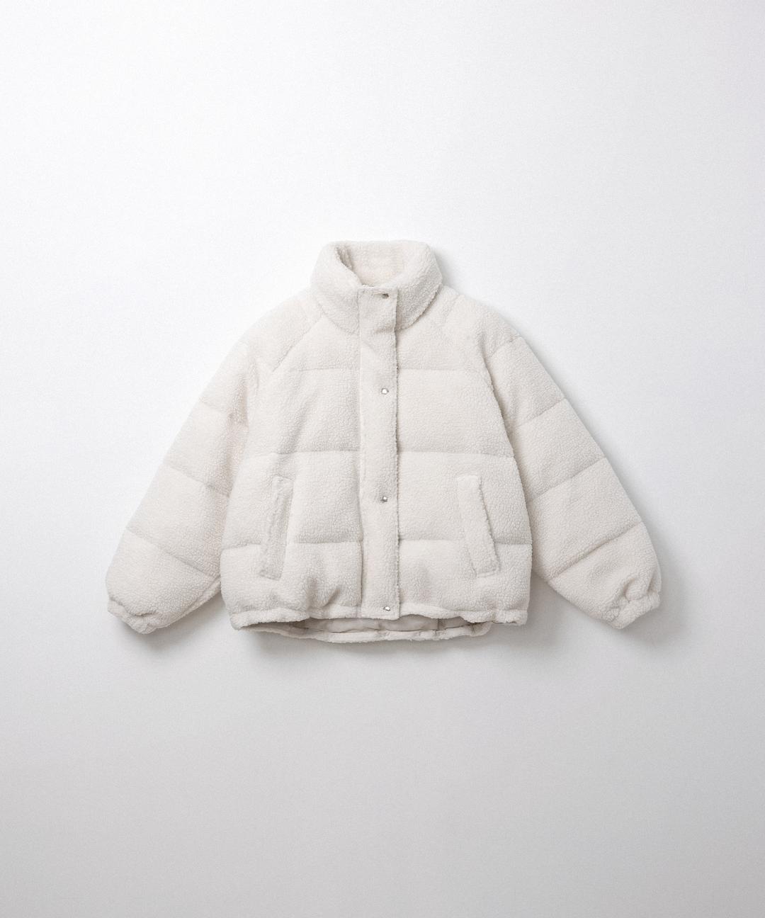 윈터 시어링 덕다운 푸퍼 (ivory)