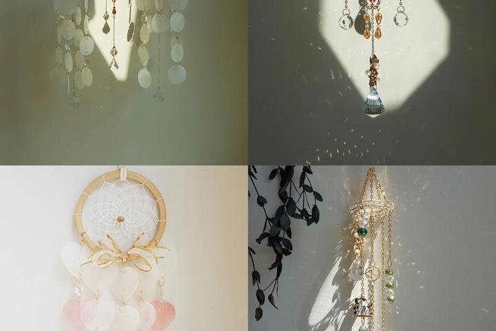 핸드메이드 인테리어 썬캐쳐모빌 9종