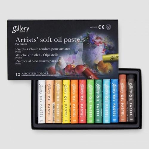 문교 갤러리소프트오일파스텔 12색(MOPV-12)