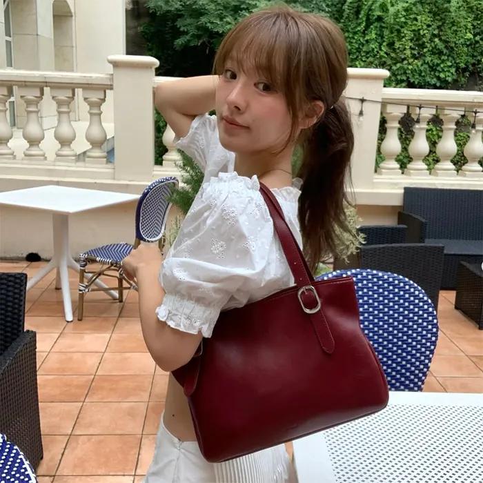 [로벨pick] prina bag (burgundy)