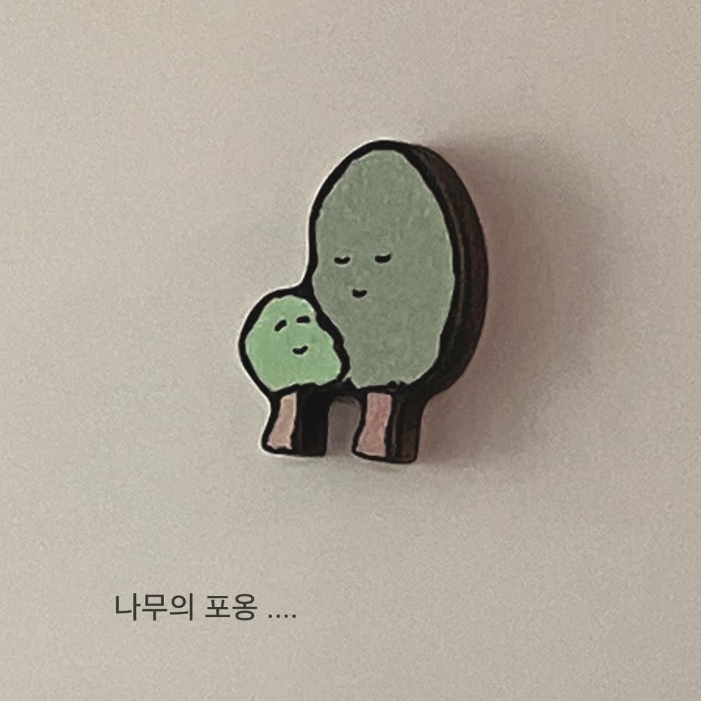 [taptaptoptop] 나무의 포옹 마그넷