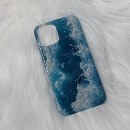 Winter Wavefoam Glossy Hard Case 겨울 파도 유광 하드 케이스 아이폰케이스 갤럭시케이스