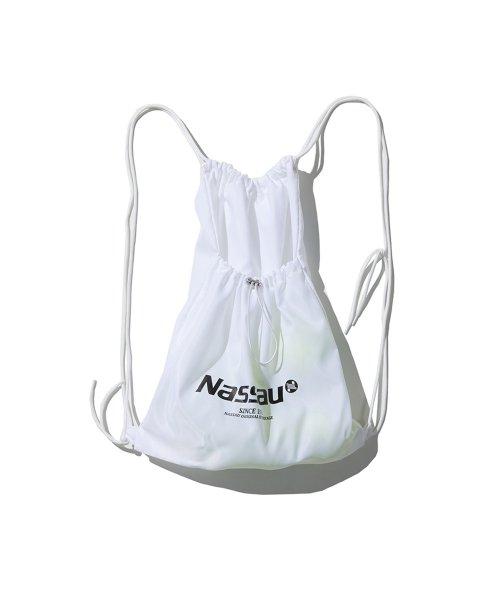 시그니처 로고 라켓 짐색_화이트