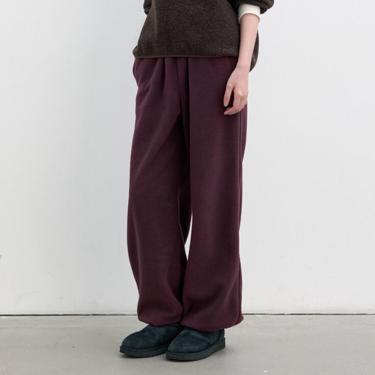 소프트 플리스 스웻팬츠 (그레이프)