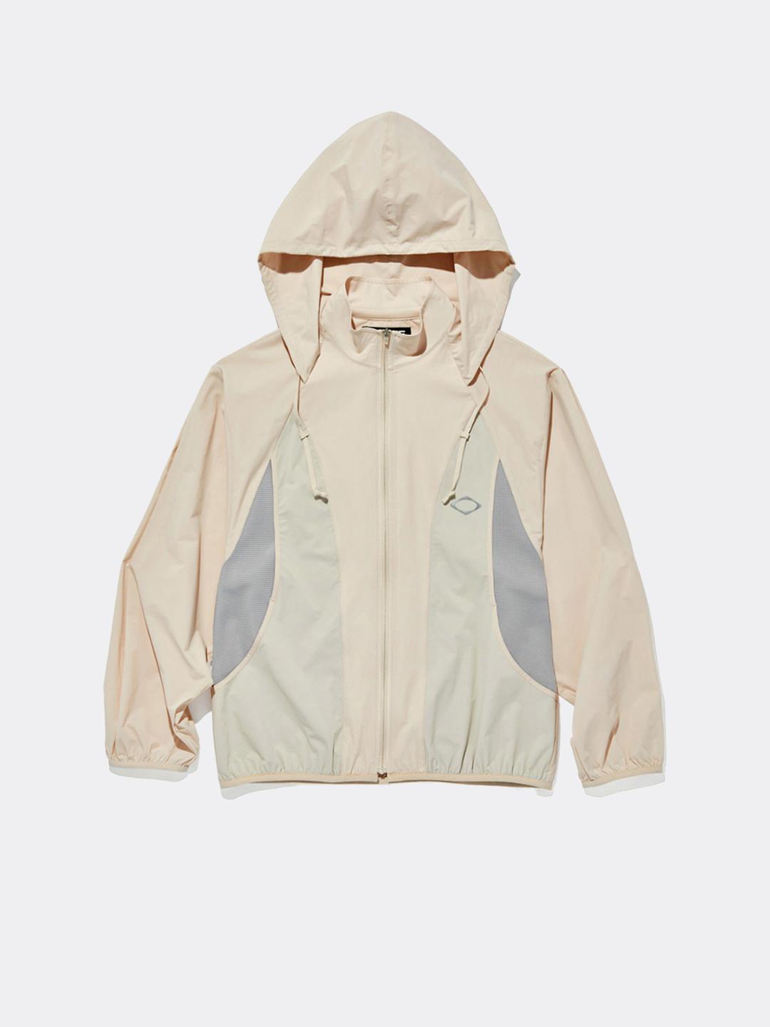 미스치프 SS COLOR BLOCKED WINDBREAKER-BEIGE