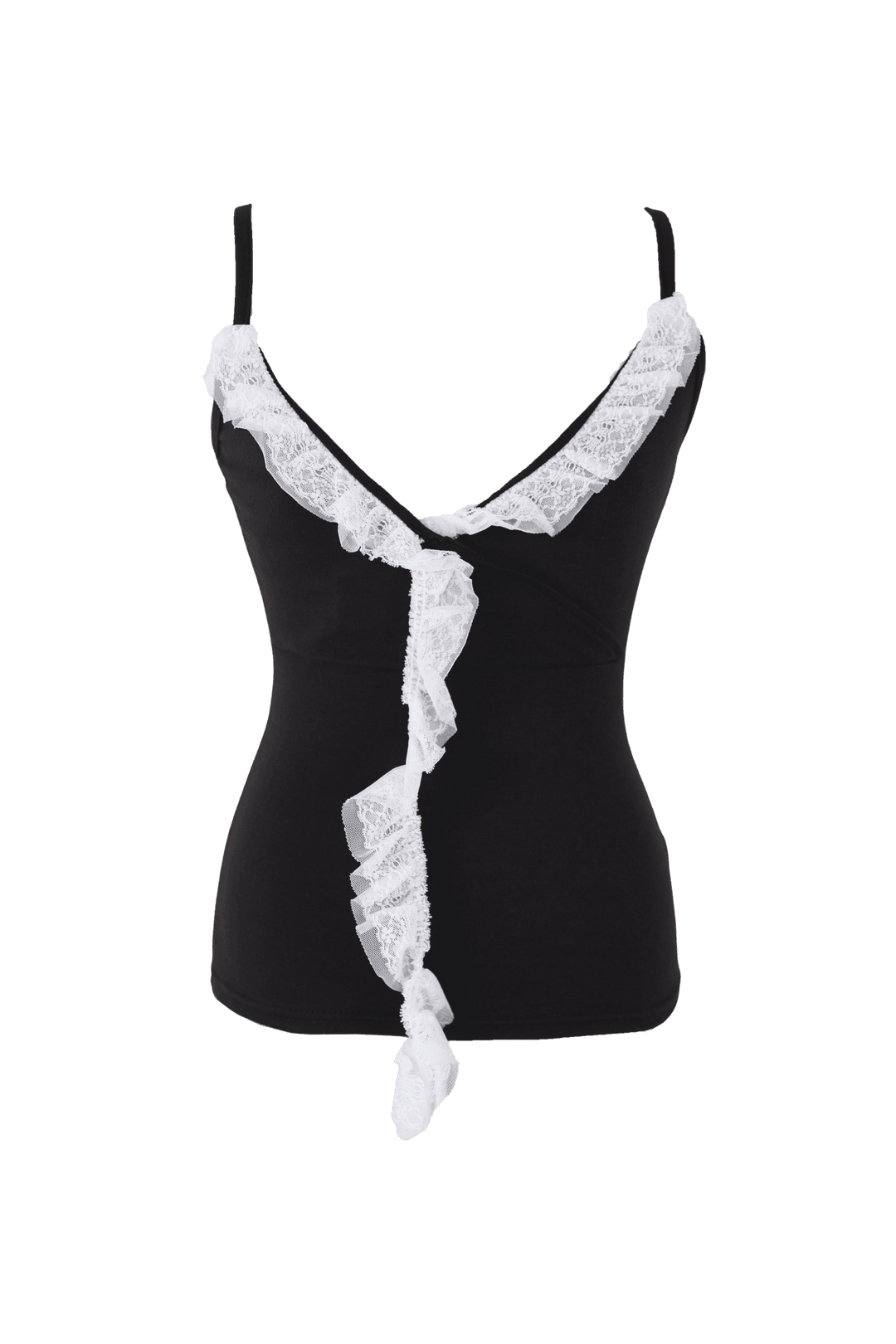 [Sepia] Drop lace wrap sleeveless (3color)